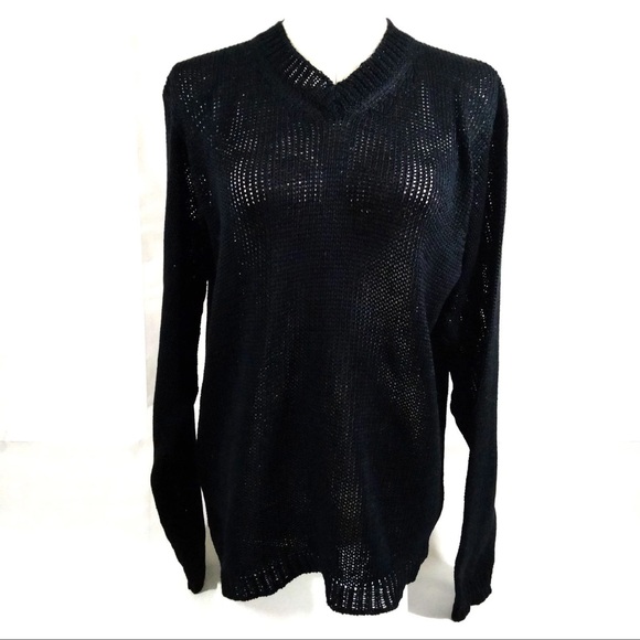 AUTH Black Gucci Sweater Sz M - Picture 1 of 8